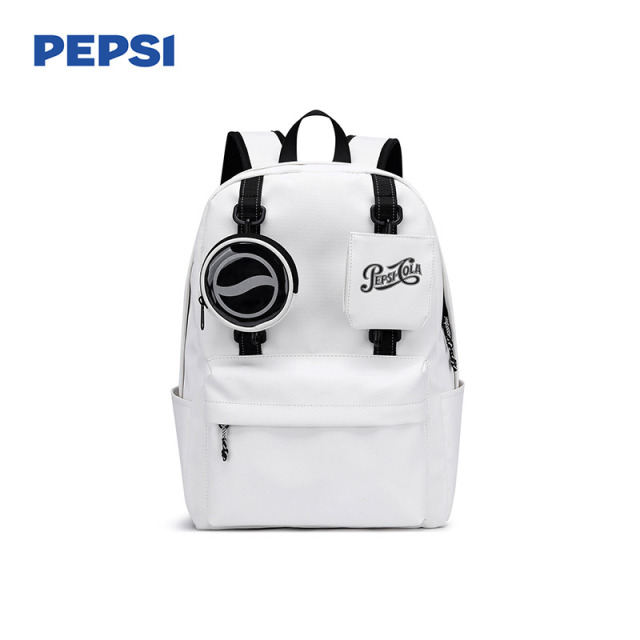12682363.Pepsi百事初高中大学生书包休闲百搭大容量电脑双肩包女校园背包