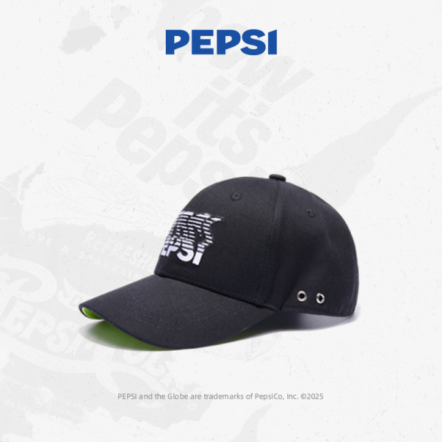 12689013.Pepsi百事潮流时尚运动学生出游防晒遮阳鸭舌帽男女同款棒球帽