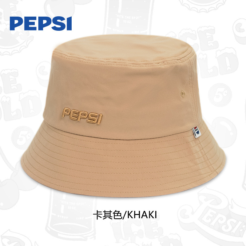 12844362.Pepsi百事 潮流时尚男女同款运动渔夫帽百搭出游通勤新款防晒帽