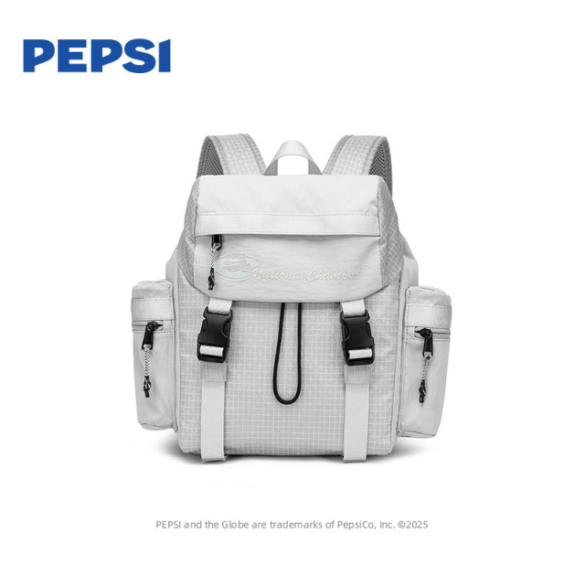 12845439.Pepsi百事时尚潮流大容量多功能双肩包经典百搭户外运动徒步背包