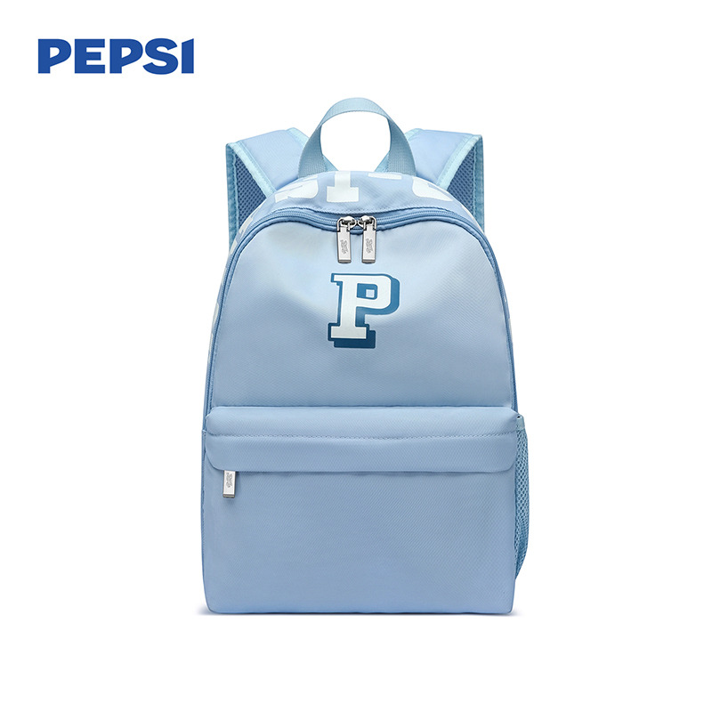 13674071.Pepsi百事通勤学院风运动休闲简约书包字母户外学生双肩包
