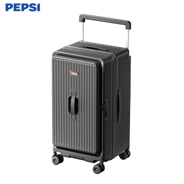 13674072.Pepsi百事时尚前开口旅行扩容大容量多功能商务学生密码锁拉杆箱