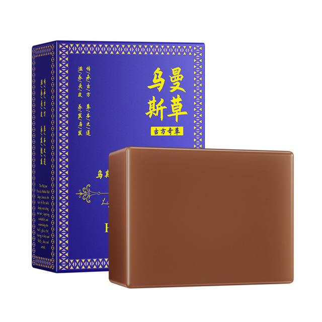 11688276.形象美乌斯曼草五黑养发皂玫瑰山羊奶香皂洗发精油皂洗发皂