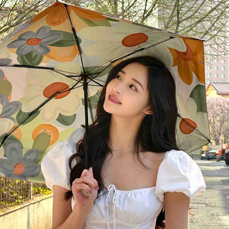 12230274.【三折伞/自动伞/ 集合款!防晒遮阳伞】夏季梅雨季遮阳防晒晴雨两用雨伞迷你便携款超大抗风款