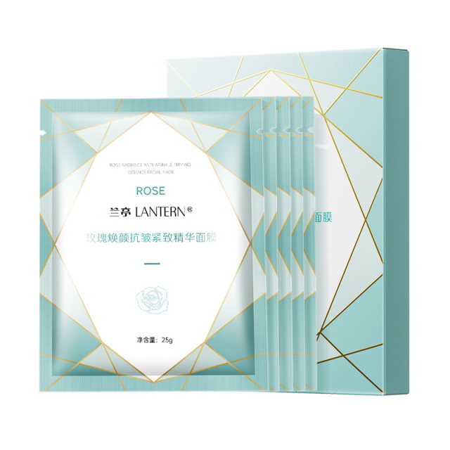12899772.兰亭LANTERN玫瑰焕颜抗皱紧致精华面膜