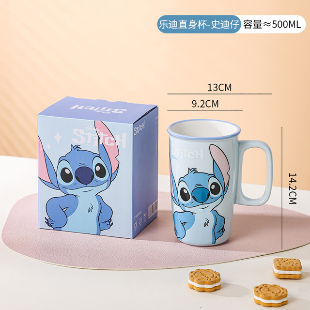 12341711.高颜值马克杯可爱直身杯大容量陶瓷家用水杯办公室咖啡杯情侣水杯