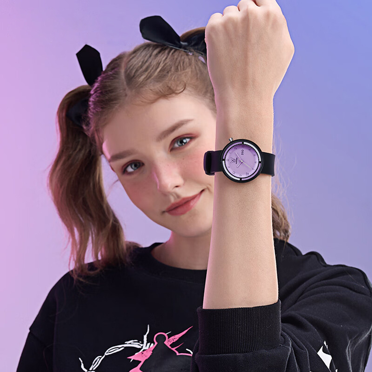 13477975.儿童手表女款学生小众可爱女孩石英表儿童节生日礼物