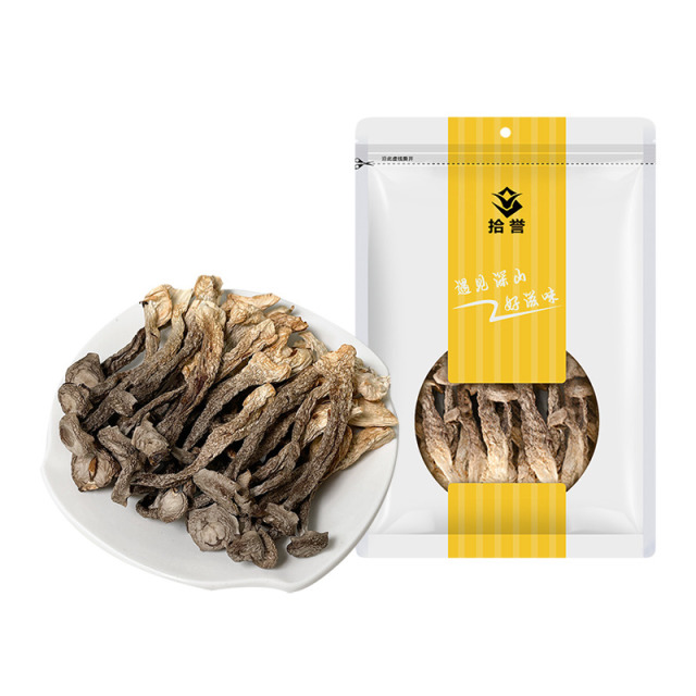 12705415.拾誉鹿茸菇250g无熏硫无沙鹿茸菇脆脆菇干货特产食用菌蘑菇炒菜煲汤食材