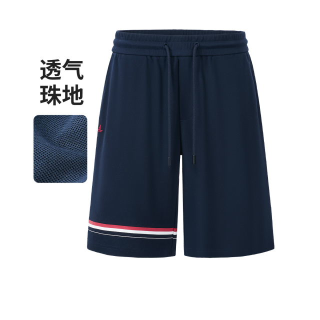 13462650.【珠地透气】意大利小帆船 夏季户外运动百搭五分裤男休闲中裤