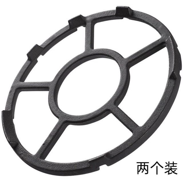13106570.【秒杀2个装铸铁煤气灶防滑架】厨房煤气灶通用支架配件燃气灶辅助炒菜锅炉架防滑铸铁防晃奶锅架