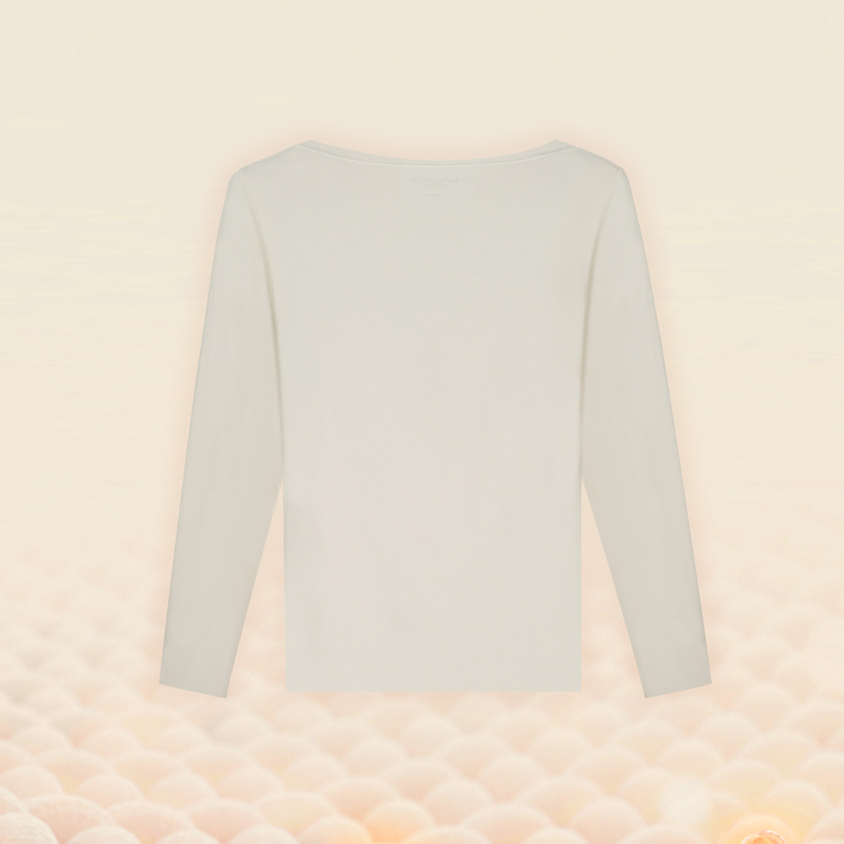10153774.Nautica Intimates女士居服上衣弹力保暖秋衣上衣女士打底上衣