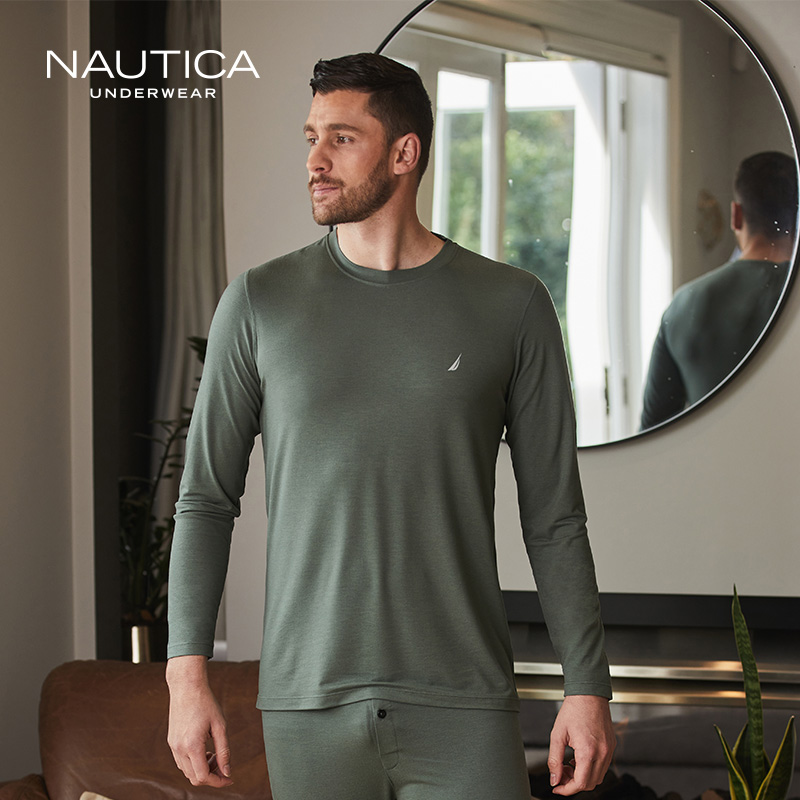 11545997.Nautica Underwear男士秋衣秋裤男士保暖套装