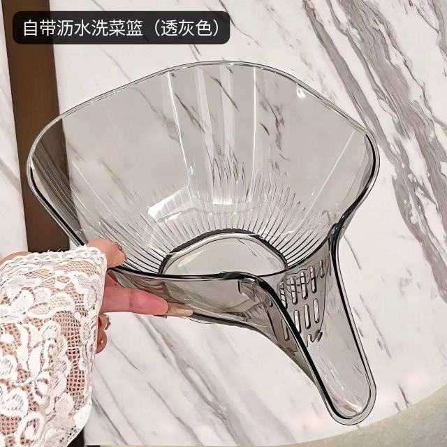 12350332.【9.9到手2个】多功能厨房洗菜篮沥水篮