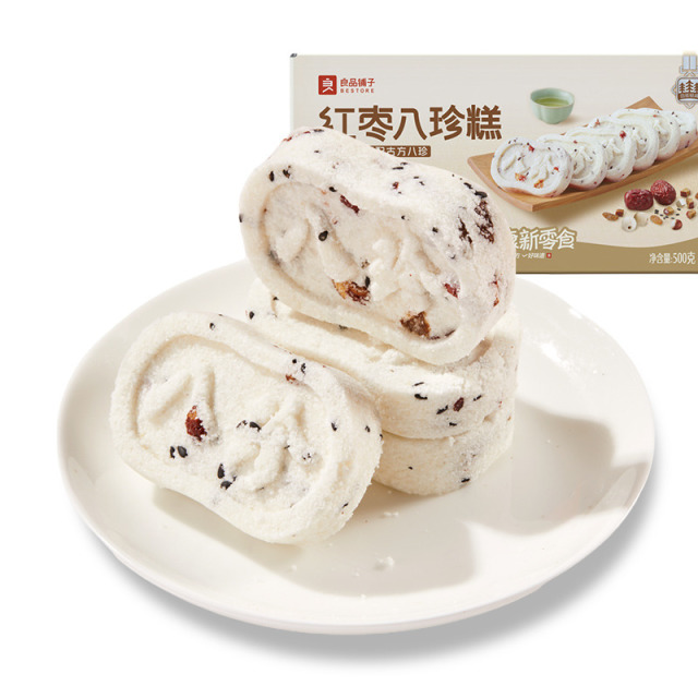 12672360.【新品抢先尝】红枣八珍糕500g