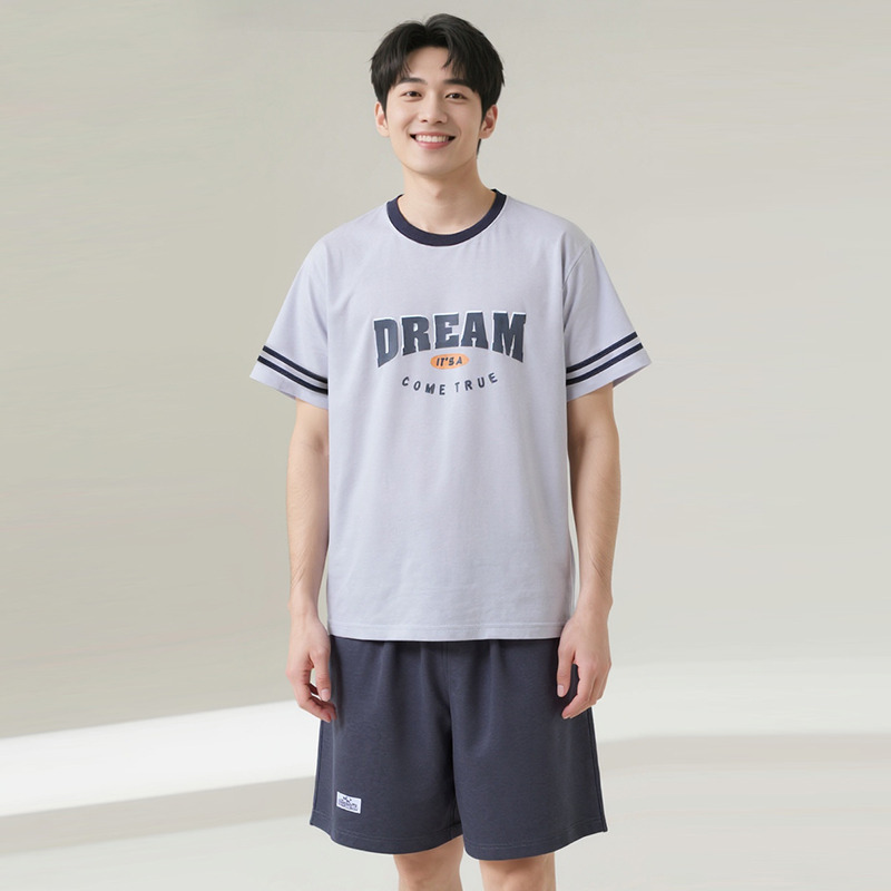 13619941.芬腾千线艺青少睡衣家居服套装夏季套装莫代尔棉睡衣儿童家居服套装