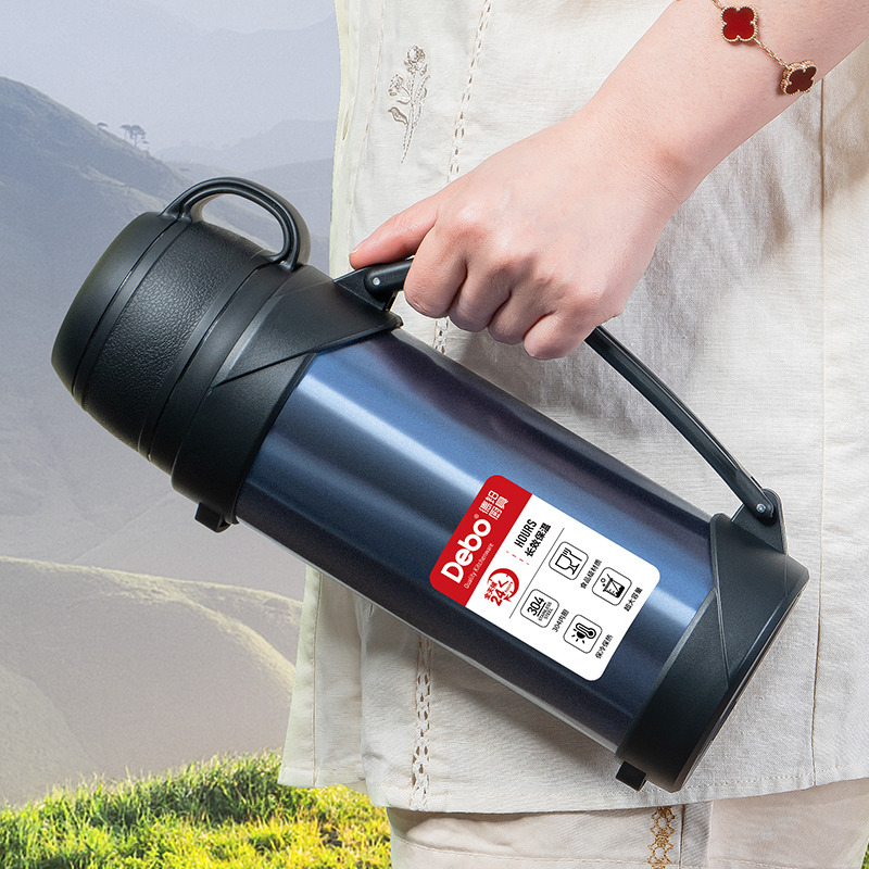 9149366.【2023新品】Debo德铂304不锈钢麦肯兹真空保温壶2L