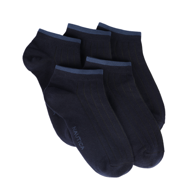 9160571.Nautica Underwear【5双装】男士袜子经典款柔软透气短袜子