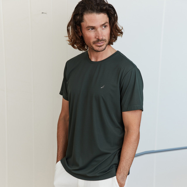 9177425.Nautica Underwear夏季男士半袖圆领短袖男家居上衣半袖