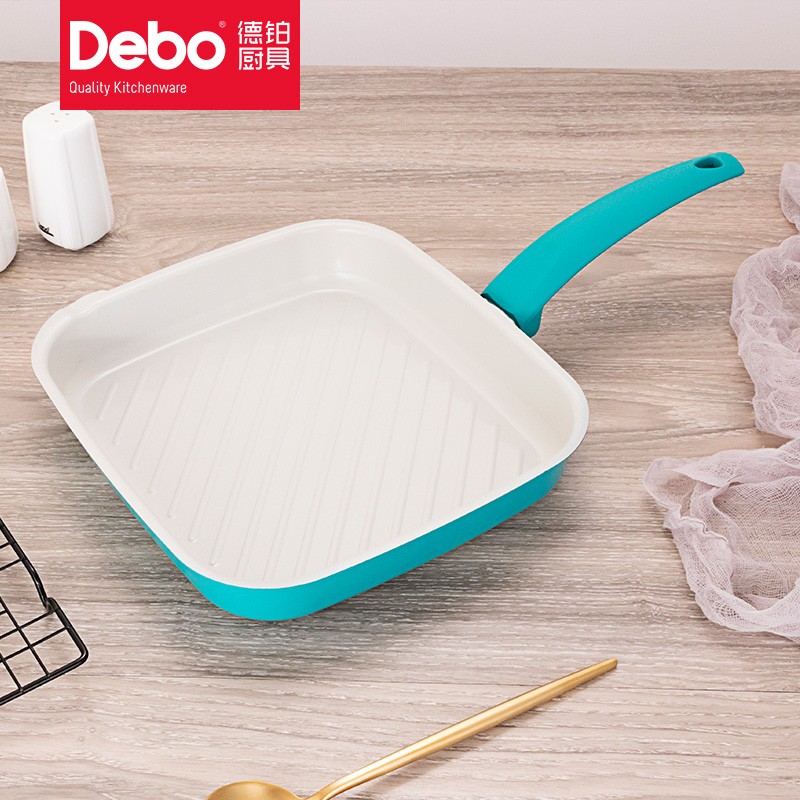 9208462.Debo德铂柯蒂斯精铁煎锅26cm(电磁炉禁用)
