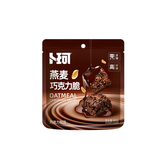 12674951.【任选6件活动(单拍不发,部分退款不发)】80g*1袋燕麦玉米巧克力脆可可脂