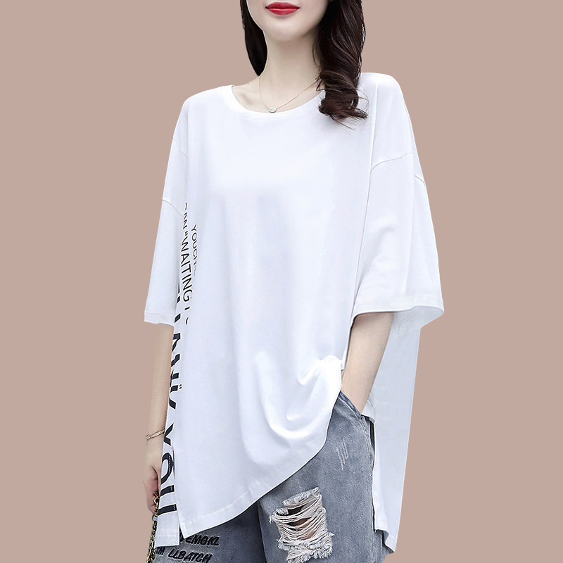 13167918.丹芙娅夏季新款设计感白色短袖显瘦正肩t恤上衣女