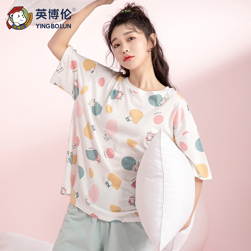 11897971.英博伦全棉女短袖套
