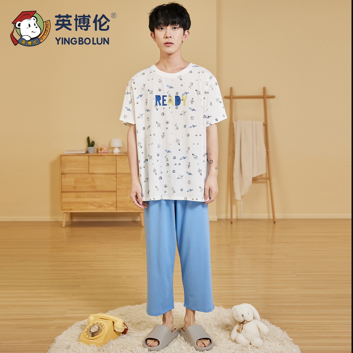 11899088.英博伦青少年短袖七分裤空调服