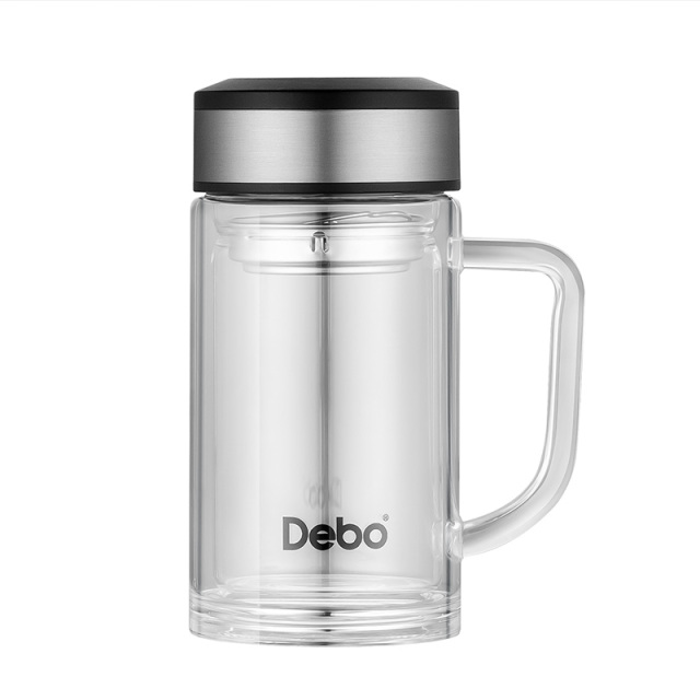 9349238.【2023新品】Debo德铂帕斯卡玻璃杯高硼硅商务杯360ml