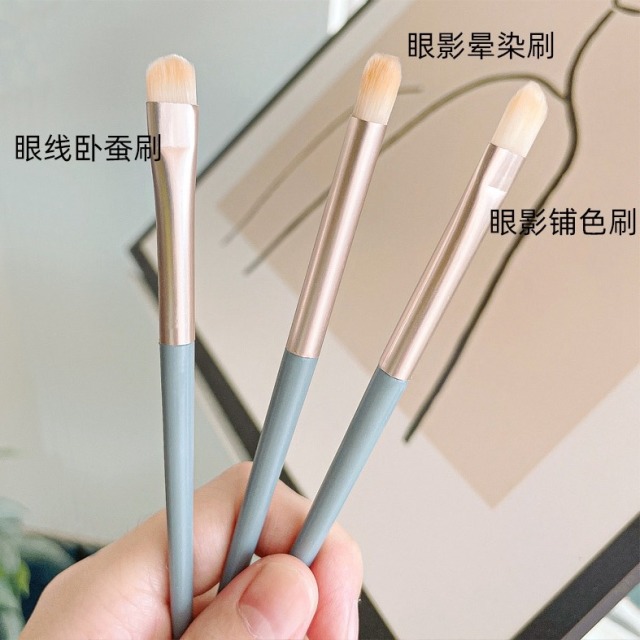 9388208.【3支装】眼影刷化妆刷套刷初学者彩妆工具纤维刷单独包装眼影刷
