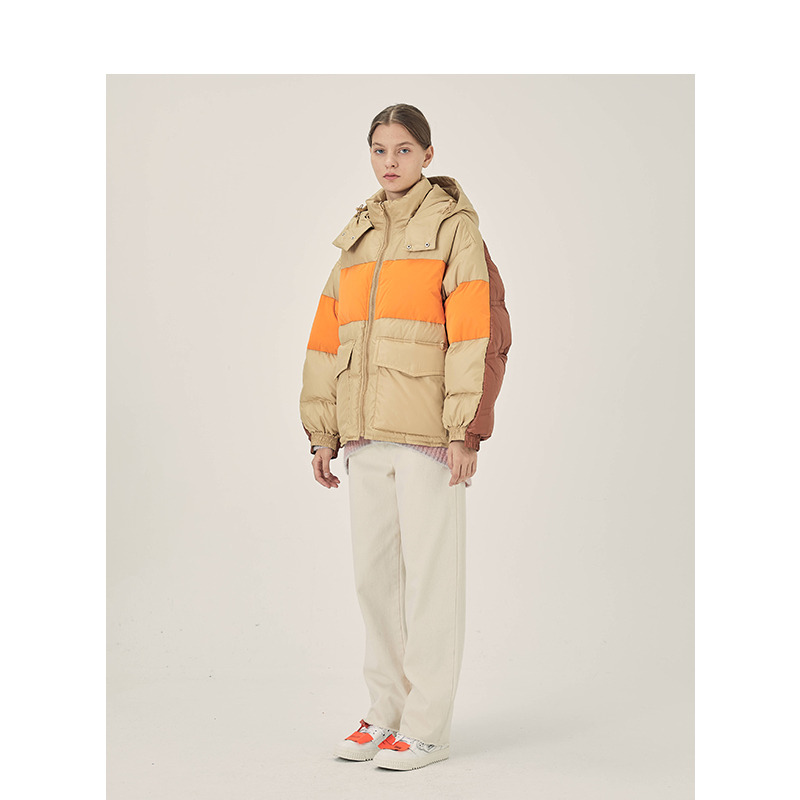 13539882.秋冬新款商场同款拼色羽绒服外套HVDJ721J