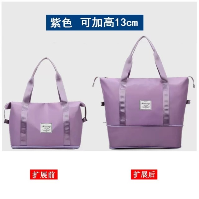 12283280.树可 出行必备【可扩展+干湿分离】旅行包手提大容量运动旅游健身包轻便收纳行李袋待产包