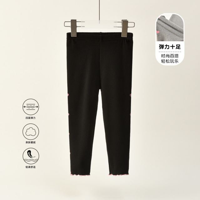 12050770.【时尚百搭】22年秋冬女童打底裤长裤弹力裤贴身可外穿休闲裤