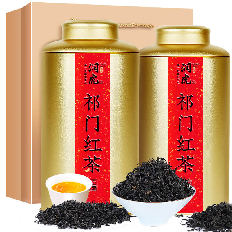 12627747.润虎 聚茶系列 祁门红茶500克(250克×2)/套