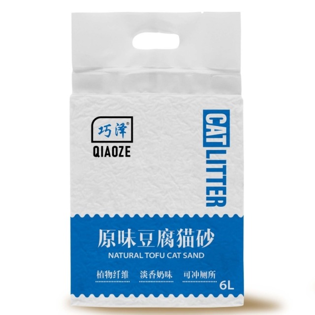 9459347.巧泽原味豆腐猫砂6L