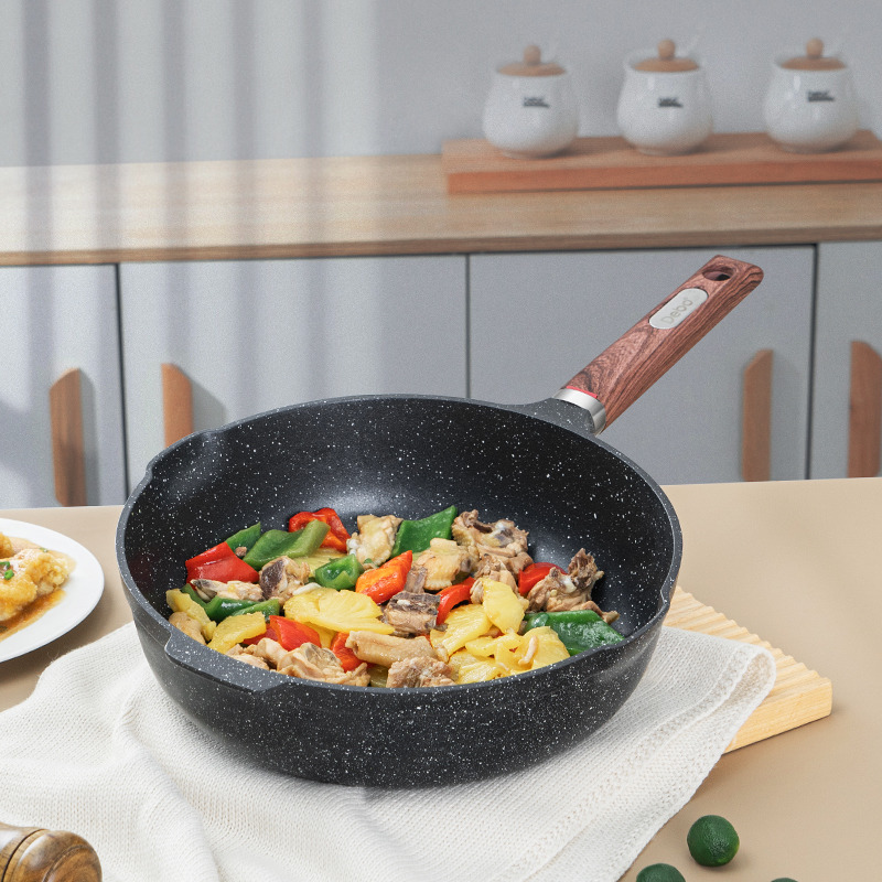 9532944.【2023新品】Debo德铂阿姆斯多功能煎炒锅28cm