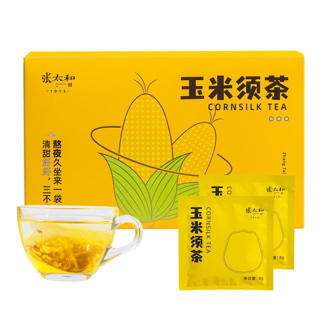 10762393.【39.9任选4件】张太和 玉米须茶 120g/盒装