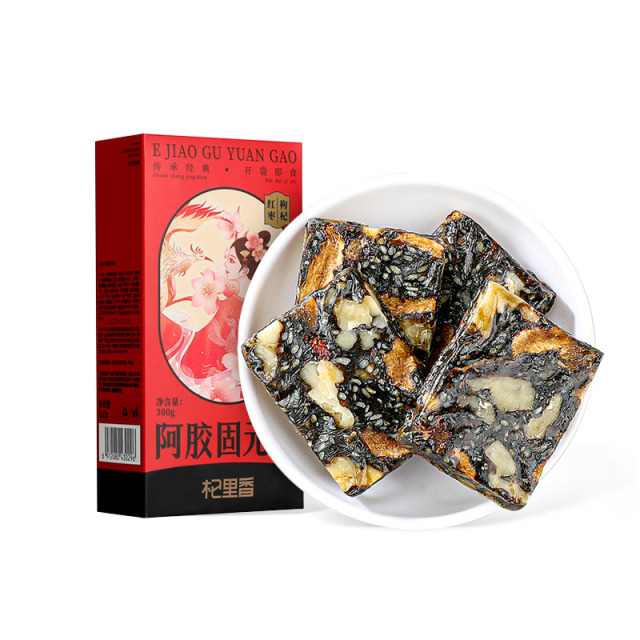 10761410.杞里香阿胶糕300g*3盒送礼袋