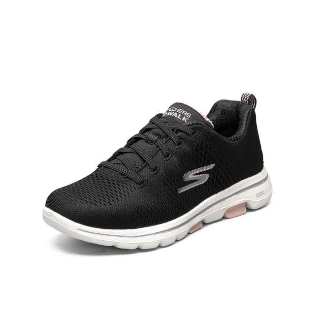 9693808.Skechers斯凯奇健步松紧带一脚蹬舒适缓震女运动鞋