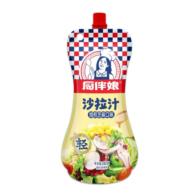 12693346.厨伴娘袋装沙拉汁240g（挤挤装）