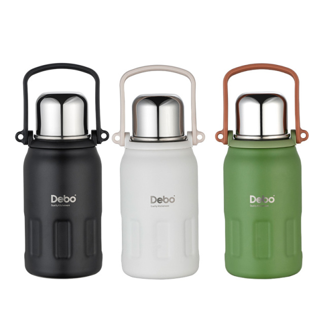 9767113.Debo德铂钛享316不锈钢保温壶900ml
