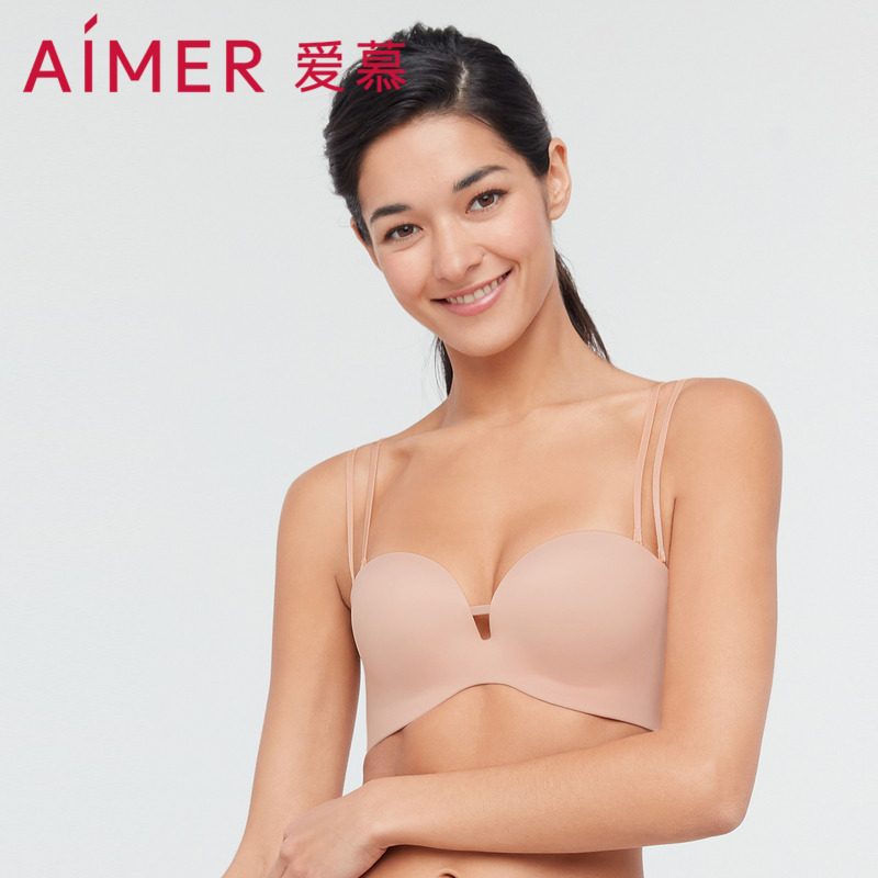 9825294.爱慕轻裸1/2软托中厚模杯文胸AM117272