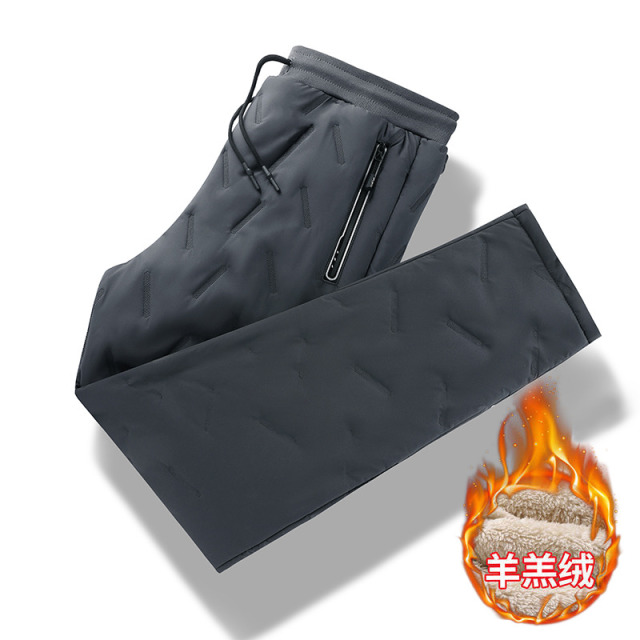 9852488.衣仕梵【三层加厚】【应季爆卖20W条】冬季羊羔绒棉裤情侣款加绒加厚外传保暖裤子【衣仕梵一口价49.9】