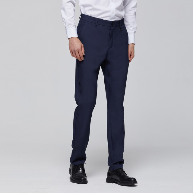 9901549.Nautica Tailored秋季男士下装透气耐磨直筒长裤子男