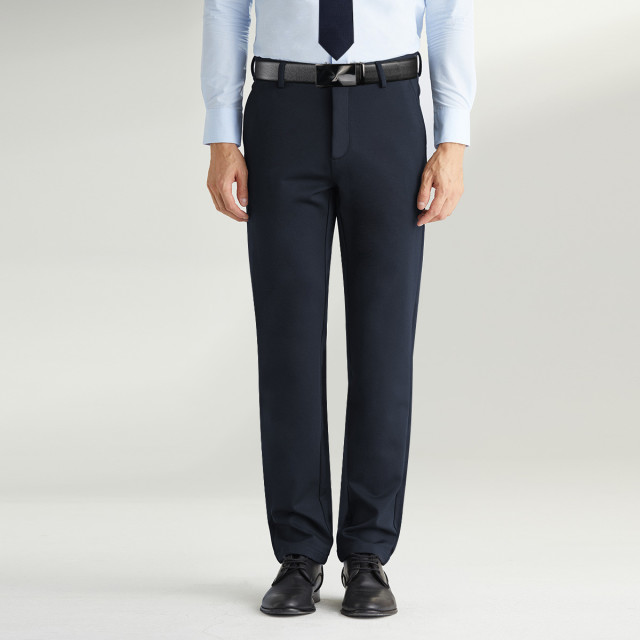 9902063.Nautica Tailored秋季男士长裤舒适厚款商务正装西裤子