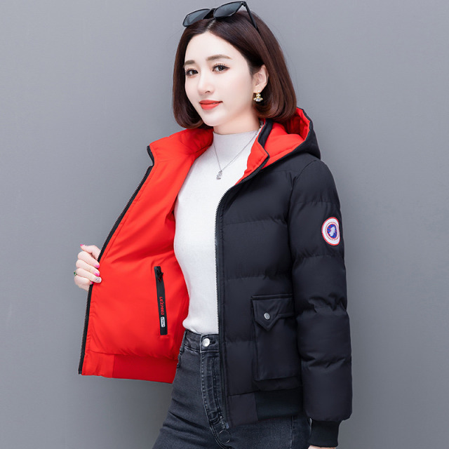 9923611.克里普 棉衣连帽棉服女新款冬装小棉袄小个子面包服