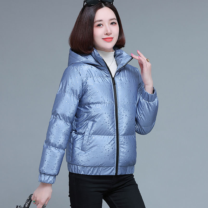 9926167.克里普 新款加绒加厚亮片免洗冬季棉衣外套短款棉衣冬季