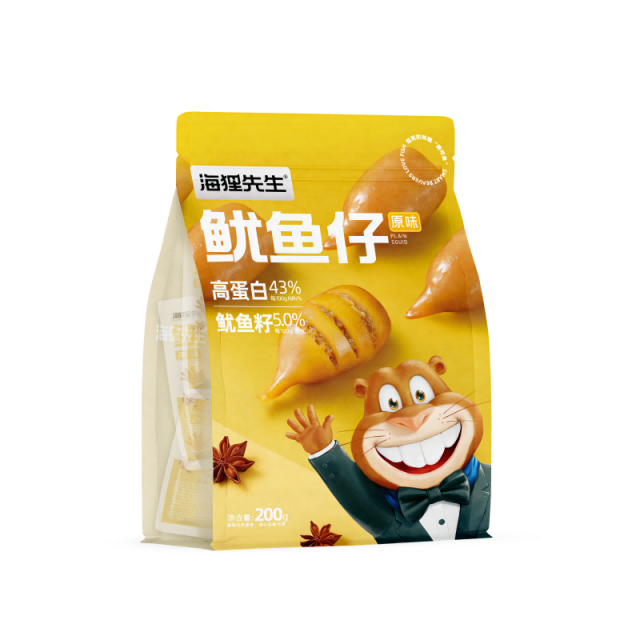 12679427.海狸先生【直降】大馅鱿鱼仔软仔口感Q弹有嚼劲200g