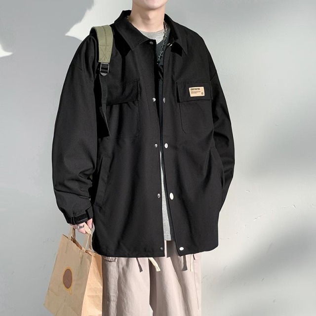 8703020.7-CY男式新款潮牌外套时尚型男外搭夹克【7-CY男装1】