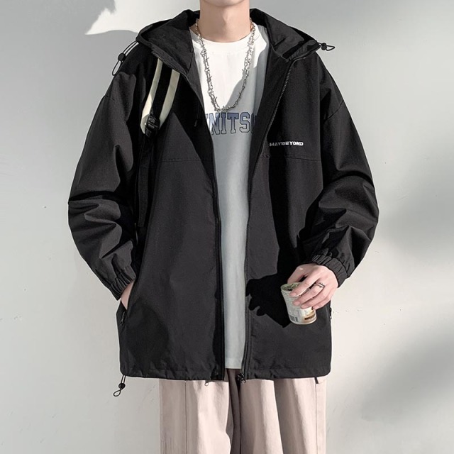 8700312.七玻威男式新款潮牌港风外套时尚型男外搭夹克【七玻威男装1】