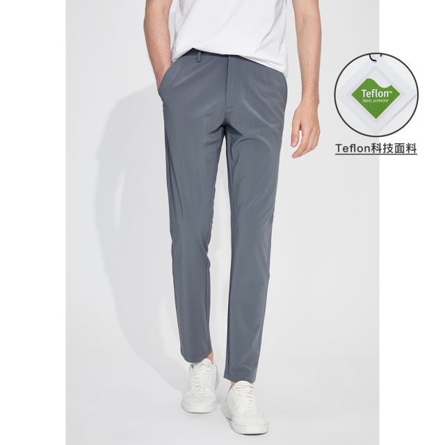 8714865.【三防科技面料】意大利小帆船 22秋季新品弹力男士休闲长裤